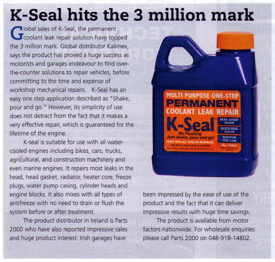 Impressed by “Ease of Use” KSeal®